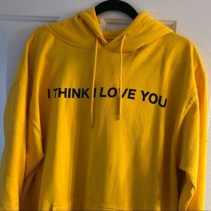 phora yellow hoodie